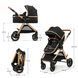Купити Коляска 2 в 1 Kinderkraft Esme Black 9 490 грн недорого