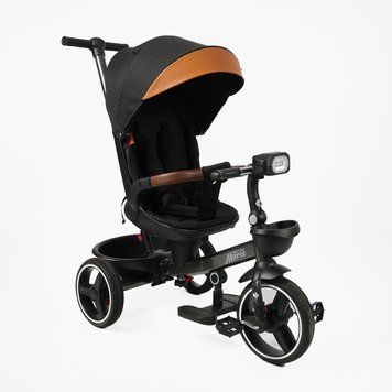 Купить Трехколесный велосипед Best Trike Marco 9155 /312-51 (поворотное сидение, складной руль и спинка, колеса PU, музыка, фара) 3 843 грн недорого