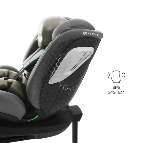 Автокресло Kinderkraft i-Grow 2 Plus i-Size Grey