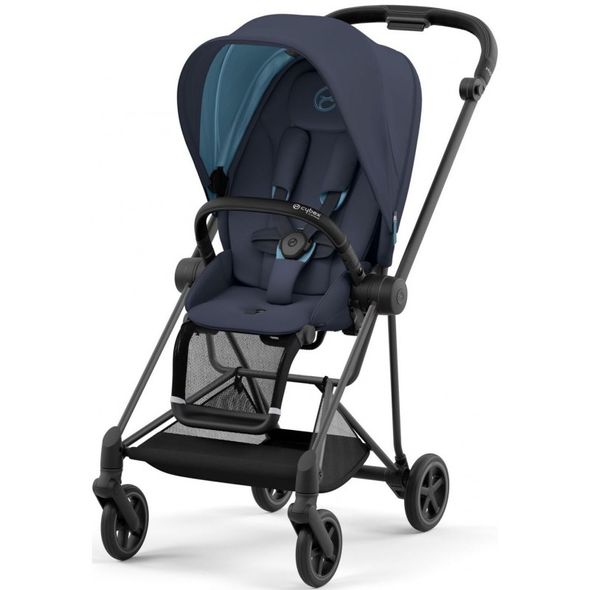 Купити Коляска дитяча 2 в 1 Cybex Mios Lux Dark Navy шасі Matt Black 38 890 грн недорого, дешево