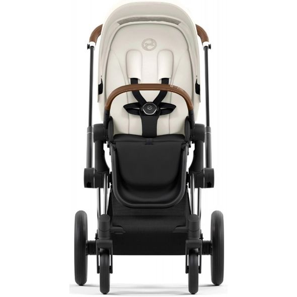 Купити Коляска дитяча 2 в 1 Cybex Priam Off White шасі Chrome Brown 49 080 грн недорого, дешево