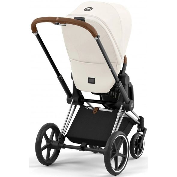 Купити Коляска дитяча 2 в 1 Cybex Priam Off White шасі Chrome Brown 49 080 грн недорого, дешево