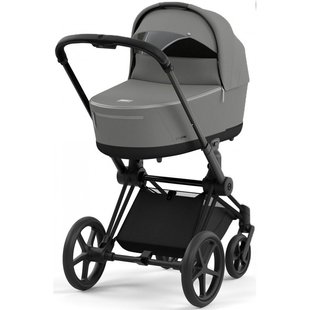 Купити Коляска дитяча 2 в 1 Cybex Priam Mirage Grey шасі Matt Black 49 080 грн недорого, дешево