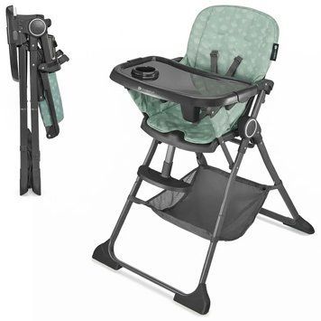 Купити Стільчик для годування Kinderkraft Foldee Bushy Green 3 990 грн недорого, дешево