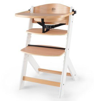 Купити Стільчик для годування Kinderkraft Enock White Wood 5 190 грн недорого, дешево