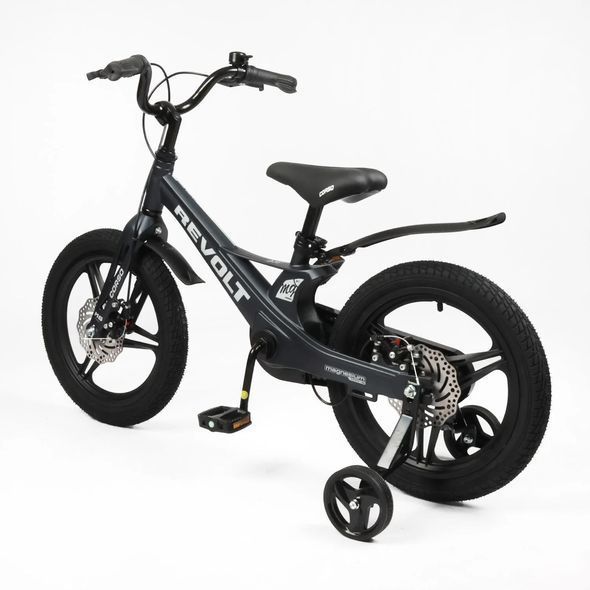 Купити Велосипед дитячий CORSO 16" Revolt RV-16200 (магнієва рама, дискові гальма, допоміжні колеса) 4 519 грн недорого, дешево