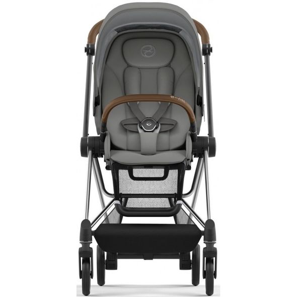 Купити Коляска дитяча 2 в 1 Cybex Mios Lux Mirage Grey шасі Chrome Brown 39 500 грн недорого, дешево