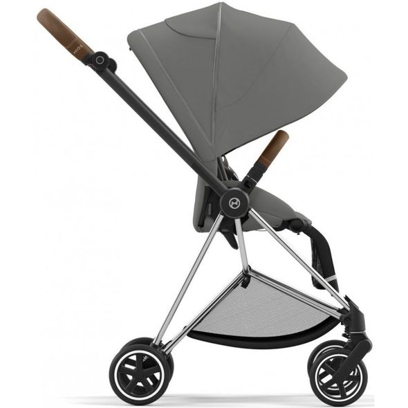 Купити Коляска дитяча 2 в 1 Cybex Mios Lux Mirage Grey шасі Chrome Brown 39 500 грн недорого, дешево