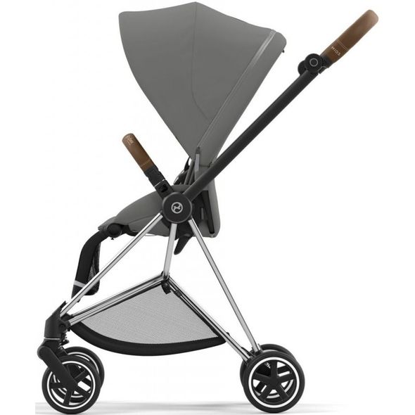 Купити Коляска дитяча 2 в 1 Cybex Mios Lux Mirage Grey шасі Chrome Brown 39 500 грн недорого, дешево