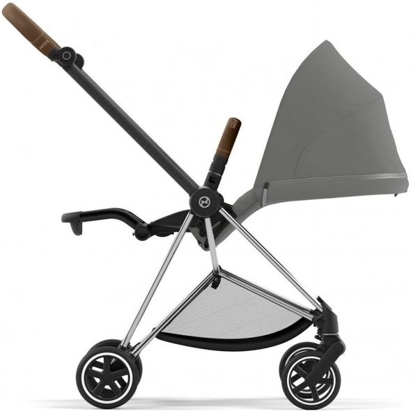 Купити Коляска дитяча 2 в 1 Cybex Mios Lux Mirage Grey шасі Chrome Brown 39 500 грн недорого, дешево