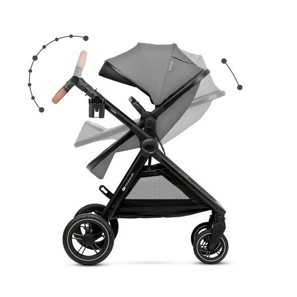 Купить Коляска 2 в 1 Kinderkraft Esme Grey 9 490 грн недорого