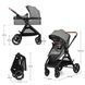 Купить Коляска 2 в 1 Kinderkraft Esme Grey 9 490 грн недорого