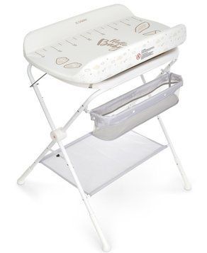 Пеленальный столик с ванночкой El Camino ME 1232 Cool Gray