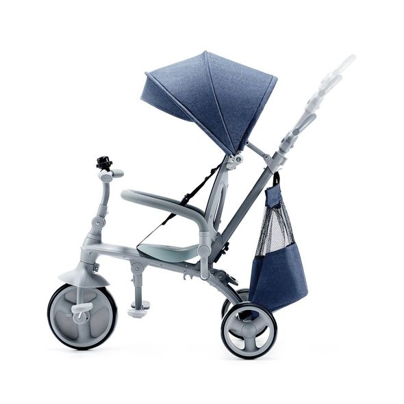 Купити Триколісний велосипед Kinderkraft Jazz Denim 6 290 грн недорого, дешево