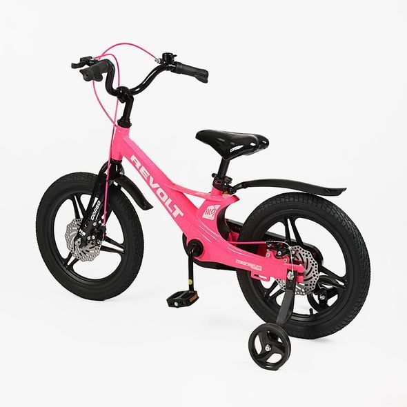Купити Велосипед дитячий CORSO 16" Revolt RV-16300 (магнієва рама, дискові гальма, допоміжні колеса) 4 519 грн недорого, дешево