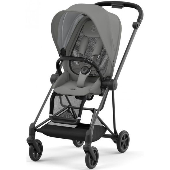 Купити Коляска дитяча 2 в 1 Cybex Mios Lux Mirage Grey шасі Matt Black 39 500 грн недорого, дешево