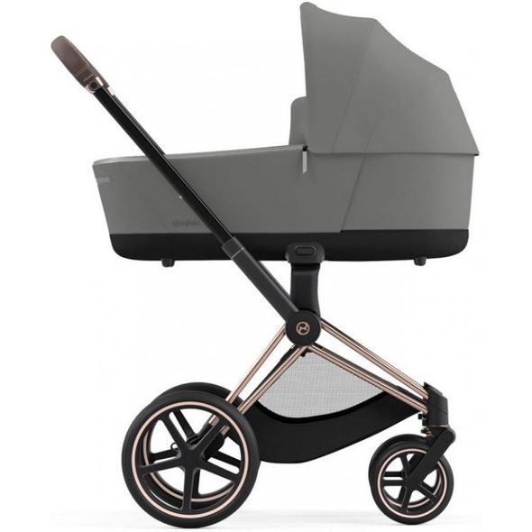 Купити Коляска дитяча 2 в 1 Cybex Priam Mirage Grey шасі Rosegold 52 190 грн недорого, дешево