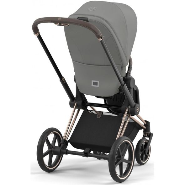 Купити Коляска дитяча 2 в 1 Cybex Priam Mirage Grey шасі Rosegold 52 190 грн недорого, дешево