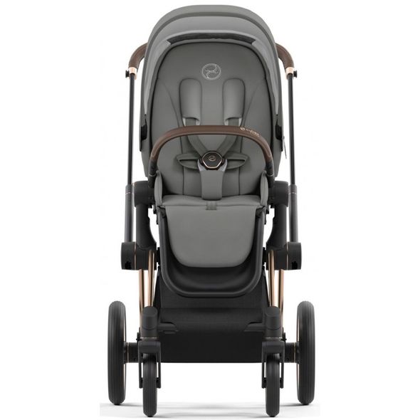 Купити Коляска дитяча 2 в 1 Cybex Priam Mirage Grey шасі Rosegold 52 190 грн недорого, дешево