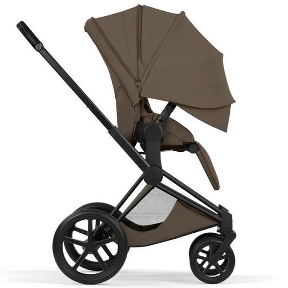 Купити Коляска дитяча 2 в 1 Cybex Priam Comfort Coconut Brown шасі Matt Black 52 700 грн недорого, дешево