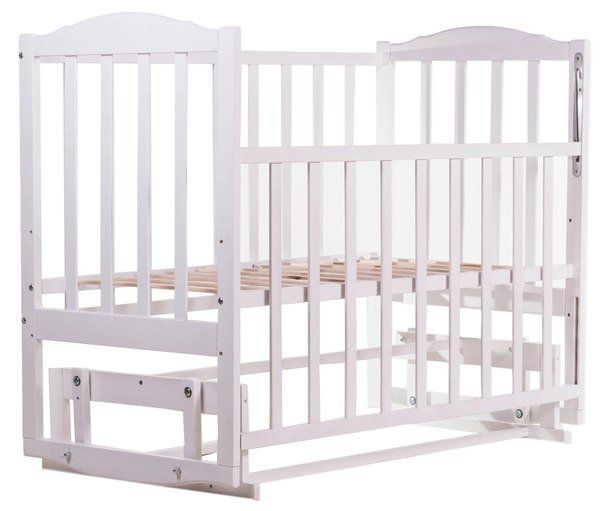 Купити Ліжко Babyroom Зайченя Z201 біле (маятник) 1 780 грн недорого, дешево