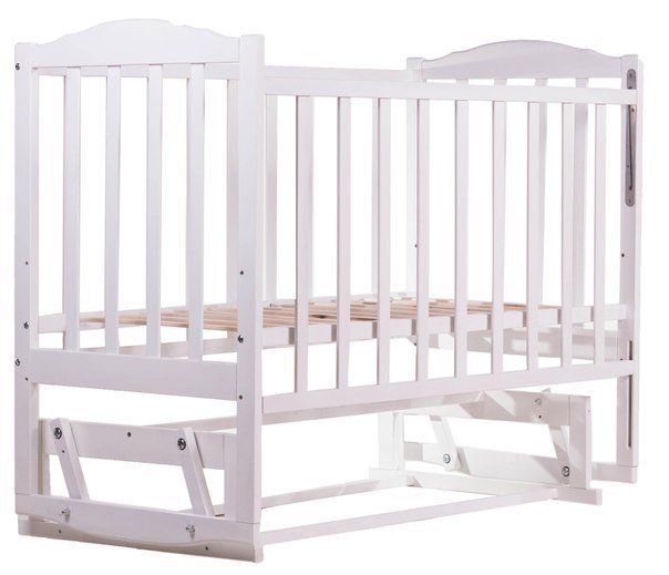 Купити Ліжко Babyroom Зайченя Z201 біле (маятник) 1 780 грн недорого, дешево