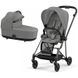 Купити Коляска дитяча 2 в 1 Cybex Mios Lux Mirage Grey шасі Matt Black 39 500 грн недорого