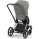 Купити Коляска дитяча 2 в 1 Cybex Priam Mirage Grey шасі Rosegold 52 190 грн недорого