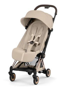 Купить Прогулочная коляска Cybex Coya Style Collection 2026&nbsp;Cozy Beige шасси Rosegold 23 600 грн недорого