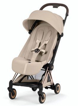 Купить Прогулочная коляска Cybex Coya Style Collection 2026&nbsp;Cozy Beige шасси Rosegold 23 600 грн недорого