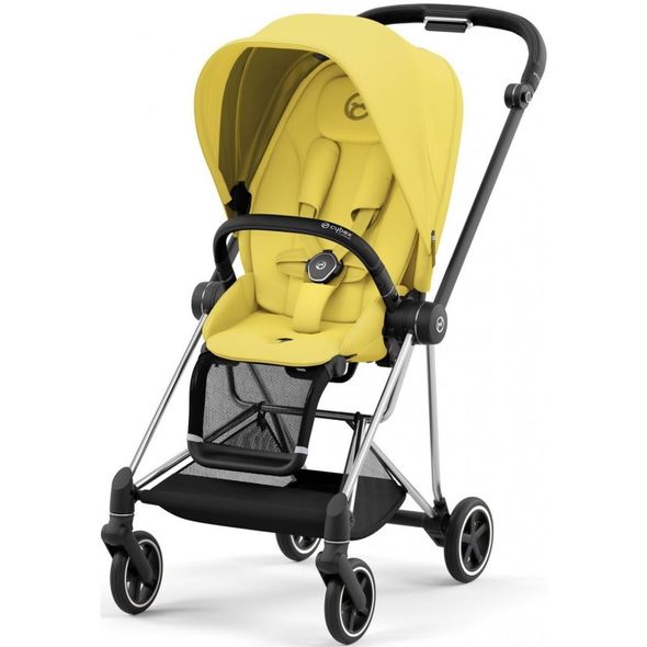 Купити Коляска дитяча 2 в 1 Cybex Mios Lux Mustard Yellow шасі Chrome Black 35 690 грн недорого, дешево