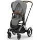 Купити Коляска дитяча 2 в 1 Cybex Priam Mirage Grey шасі Chrome Brown 49 180 грн недорого