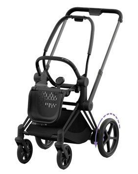 Купити Шасі і каркас прогулянкового блоку Cybex e-Priam 4.0 Matt Black (з електродвигуном та функцією заколисування) 52 900 грн недорого, дешево