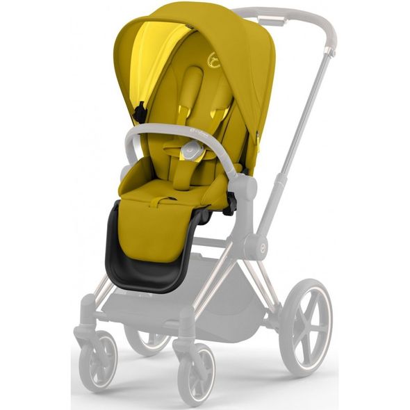 Купити Коляска дитяча 2 в 1 Cybex Priam Mustard Yellow шасі Chrome Black 48 700 грн недорого, дешево