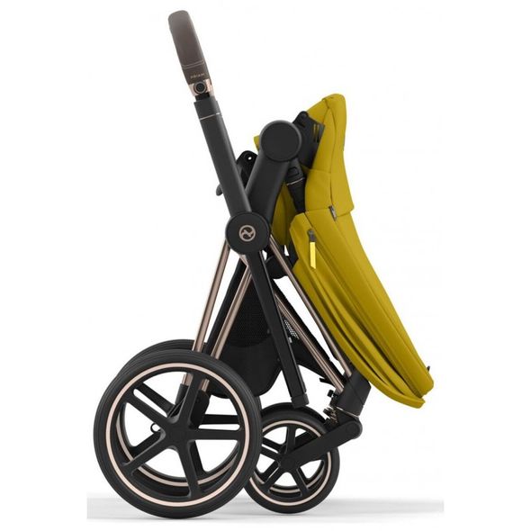 Купити Коляска дитяча 2 в 1 Cybex Priam Mustard Yellow шасі Chrome Black 48 700 грн недорого, дешево