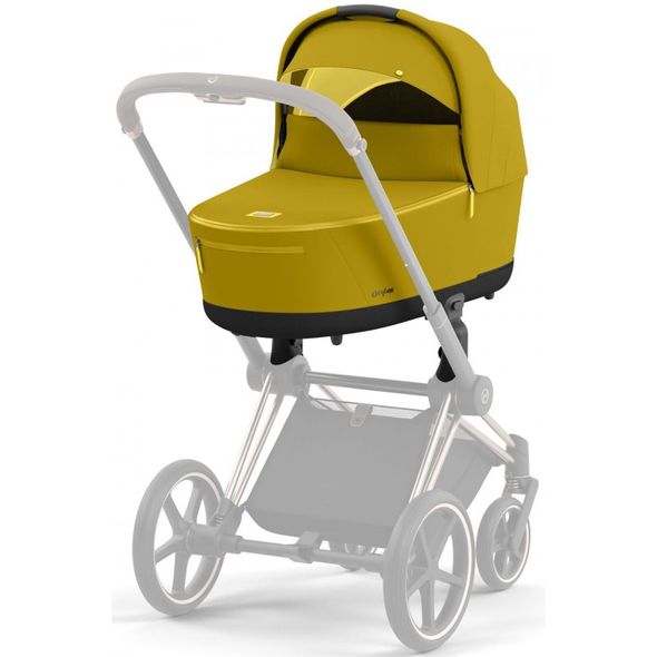 Купити Коляска дитяча 2 в 1 Cybex Priam Mustard Yellow шасі Chrome Black 48 700 грн недорого, дешево