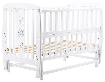 Купить Кровать Babyroom Друзья DDMO-02 (маятник, откидной бок) 4 723 грн недорого