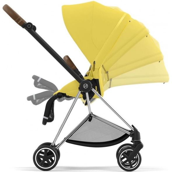 Купити Коляска дитяча 2 в 1 Cybex Mios Lux Mustard Yellow шасі Chrome Brown 36 000 грн недорого, дешево