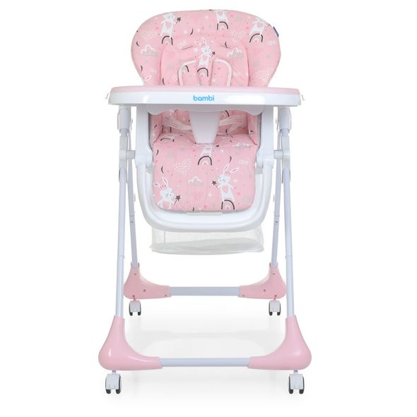 Купити Стільчик для годування Bambi M 3233 Rabbit Girl Pink 3 230 грн недорого, дешево