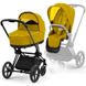 Купити Коляска дитяча 2 в 1 Cybex Priam Mustard Yellow шасі Matt Black 47 580 грн недорого