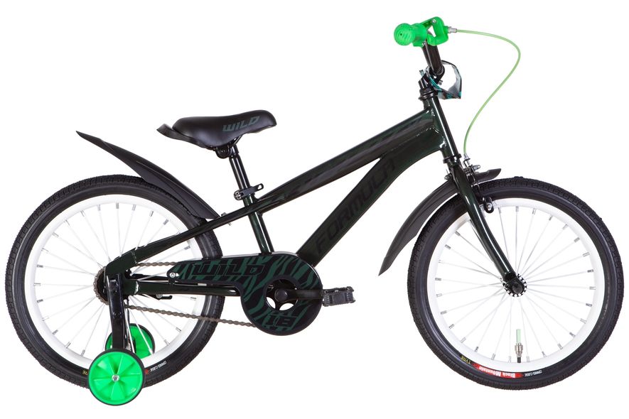 Купити Велосипед дитячий Formula 18" Wild зелений з чорним 4 855 грн недорого, дешево