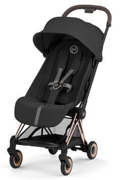 Купить Прогулочная коляска Cybex Coya 2026&nbsp;Sepia Black шасси Rosegold  недорого