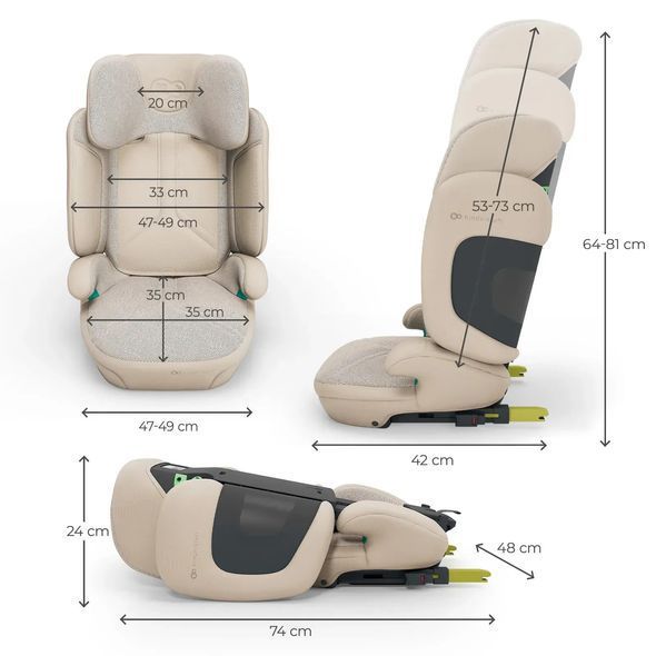 Купити Автокрісло Kinderkraft Xpand 2 PRO i-Size Beige 6 290 грн недорого, дешево