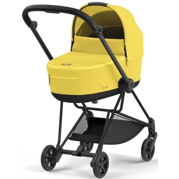 Купити Коляска дитяча 2 в 1 Cybex Mios Lux Mustard Yellow шасі Matt Black 36 000 грн недорого, дешево