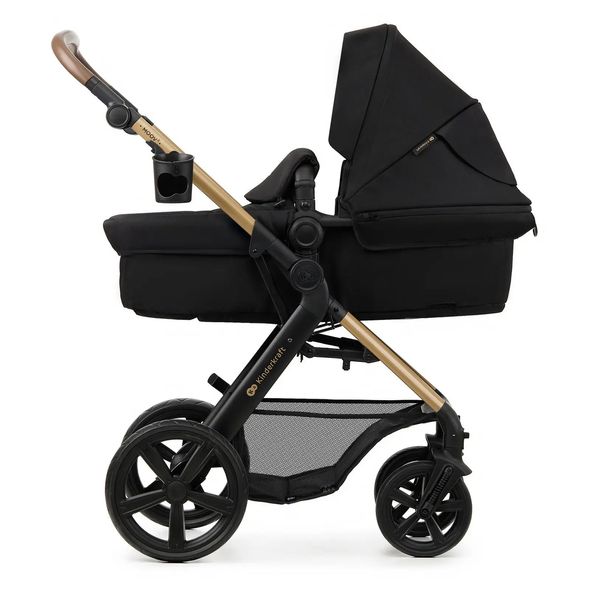 Купити Коляска дитяча 3 в 1 Kinderkraft Moov 2 Pure Black 12 390 грн недорого, дешево