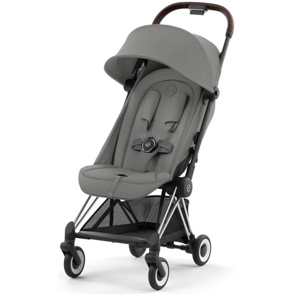 Купити Прогулянкова коляска Cybex Coya Chrome Brown Mirage Grey 17 900 грн недорого, дешево