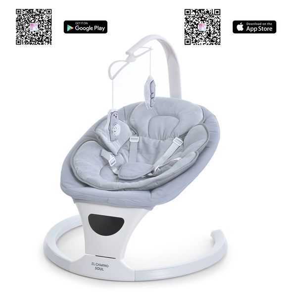 Купить Укачивающий центр El Camino Soul ME 1175 Light Gray 3 601 грн недорого