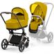 Купити Коляска дитяча 2 в 1 Cybex Priam Mustard Yellow шасі Rosegold 50 700 грн недорого