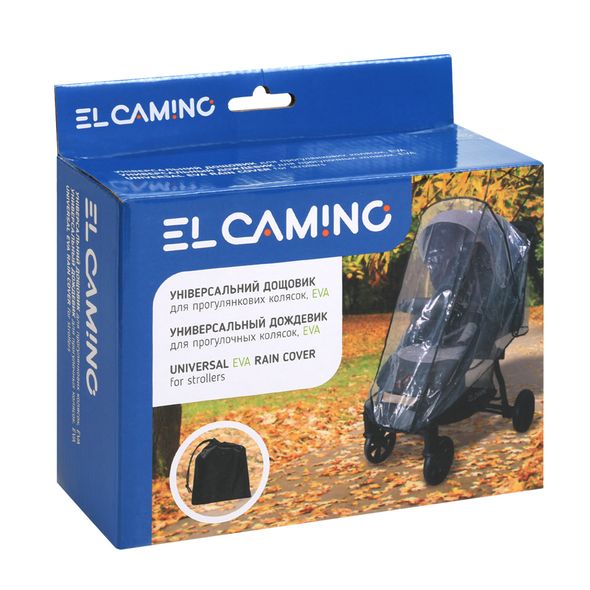Купити Дощовик для прогулянкового візочка універсальний El Camino ME 1061 EVA 400 грн недорого, дешево