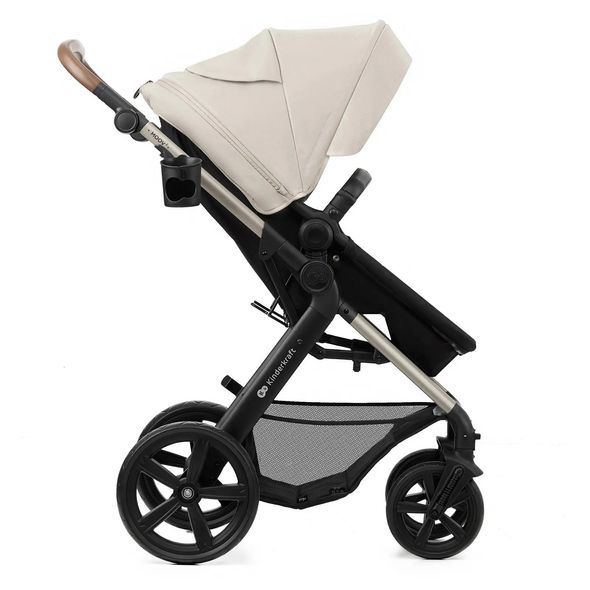 Купити Коляска дитяча 3 в 1 Kinderkraft Moov 2 Moonlight Gray 12 390 грн недорого, дешево